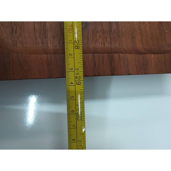 Vtg George Briard Woodland Teak And Tile Cheese Board With Knife Charcuterie - Picture 6 of 9